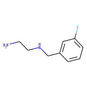 N-(3-fluorobenzyl)ethane-1,2-diamine