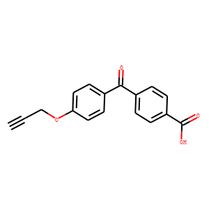 4-[4-(2-Propyn-1-yloxy)benzoyl]benzoic Acid