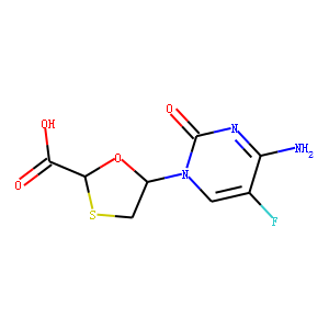 Emtricitabine Carboxylic Acid