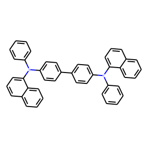 N,N'-Bis- (1-naphthalenyl)-N,N'-bis-phenyl-(1,1'-biphenyl)-4,4'-diamine