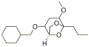 6,8-Dioxabicyclo3.2.1octane, 2-(cyclohexylmethoxy)-4-methoxy-5-propyl-, 1R-(exo,exo)-