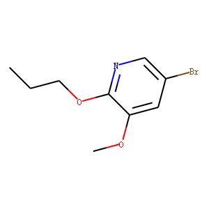 5-broMo-3-Methoxy-2-propoxypyridine