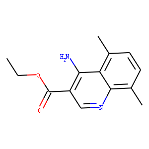 4-Amino-5,8-dimethylquinoline-3-carboxylic acid ethyl ester