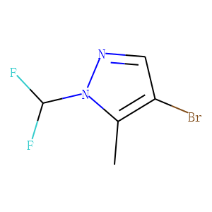 4-Bromo-1-(difluoromethyl)-5-methyl-1H-pyrazole