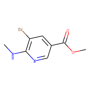 Methyl 5-broMo-6-(MethylaMino)nicotinate