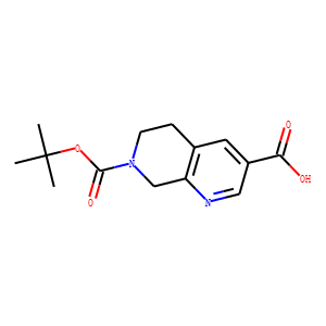 7-(TERT-BUTOXYCARBONYL)-5,6,7,8-TETRAHYDRO-1,7-NAPHTHYRIDINE-3-CARBOXYLIC ACID