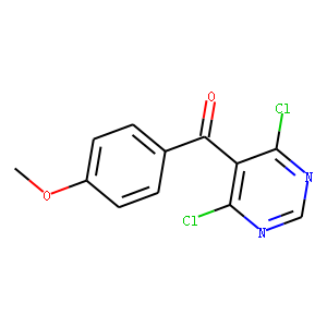 (4,6-Dichloropyrimidin-5-yl)(4-methoxyphenyl)methanone