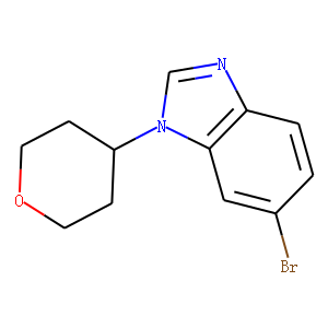 6-Bromo-1-(tetrahydro-2H-pyran-4-yl)-1H-benzimidazole