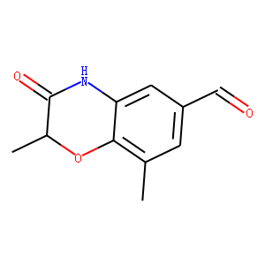 3,4-Dihydro-2,8-dimethyl-3-oxo-2H-1,4-benzoxazine-6-carboxaldehyde