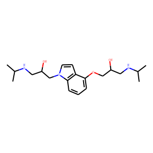 N-(3-Isopropylamino-2-hydroxypropyl) Pindolol-d14