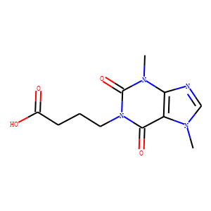 1-(3-Carboxypropyl)-3,7-dimethyl Xanthine-d6