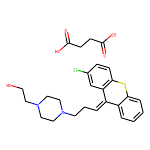 trans-Clopenthixol Succinate Salt