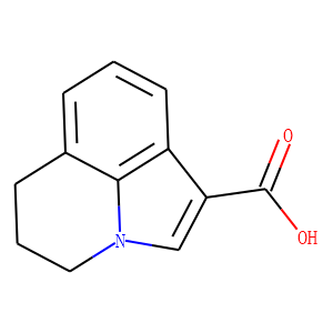 4H-PYRROLO[3,2,1-IJ]QUINOLINE-1-CARBOXYLIC ACID,5,6-DIHYDRO-