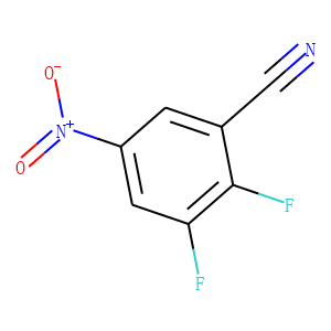 Benzonitrile, 2,3-difluoro-5-nitro-