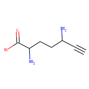 6-Heptynoicacid,2,5-diamino-(9CI)