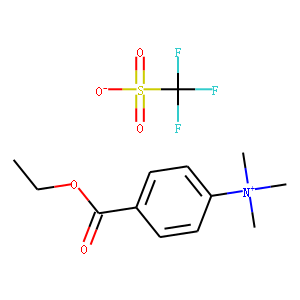 4-(Ethoxycarbonyl)-N,N,N-trimethylbenzenaminium triflate