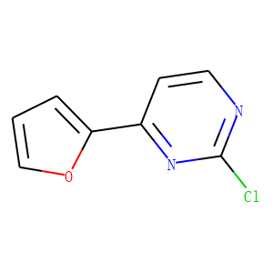 2-Chloro-4-(2-furyl)pyrimidine