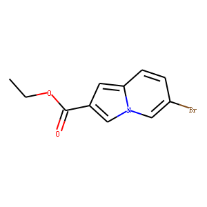 ethyl 6-broMoindolizine-2-carboxylate