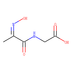 Glycine, N-[2-[(E)-hydroxyimino]-1-oxopropyl]- (9CI)