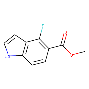 1H-Indole-5-carboxylic acid, 4-fluoro-, Methyl ester