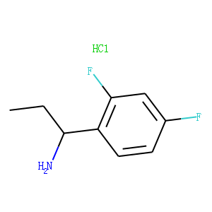 (R)-1-(2,4-DIFLUOROPHENYL)PROPAN-1-AMINE-HCl