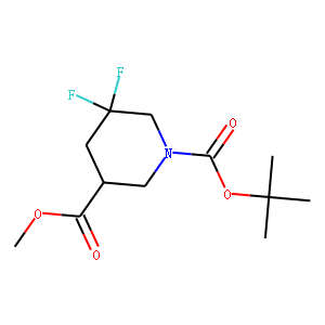 1-Tert-butyl 3-Methyl 5,5-difluoropiperidine-1,3-dicarboxylate