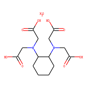 TRANS-1,2-DIAMINOCYCLOHEXANE-N,N,N/',N/'-TETRAACETIC ACID MONOHYDRATE