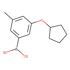 3-(Cyclopentyloxy)-5-methylphenylboronic acid