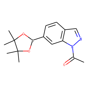 1-Acetyl-1H-indazole-6-boronic acid, pinacol ester