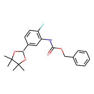 Benzyl 2-fluoro-5-(4,4,5,5-tetramethyl-1,3,2-dioxaborolan-2-yl)phenylcarbamate