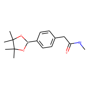 N-Methyl-2-(4-(4,4,5,5-tetramethyl-1,3,2-dioxaborolan-2-yl)phenyl)acetamide