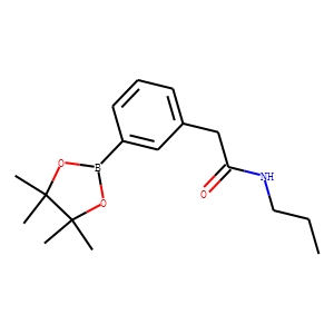 N-Propyl-2-[3-(4,4,5,5-tetramethyl-1,3,2-dioxaborolan-2-yl)phenyl]acetamide
