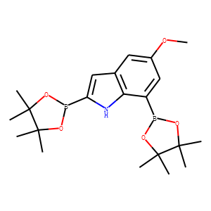 5-Methoxy-2,7-bis(4,4,5,5-tetramethyl-1,3,2-dioxaborolan-2-yl)-1H-indole