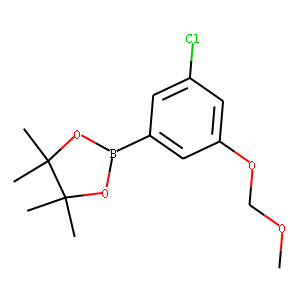 2-(3-Chloro-5-(methoxymethoxy)phenyl)-4,4,5,5-tetramethyl-1,3,2-dioxaborolane
