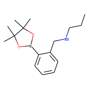 N-(2-(4,4,5,5-Tetramethyl-1,3,2-dioxaborolan-2-yl)benzyl)propan-1-amine