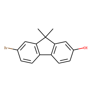 7-BroMo-9,9-diMethyl-2-fluorenol