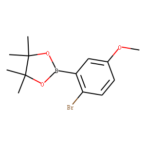 2-Bromo-5-methoxyphenylboronic acid pinacol ester