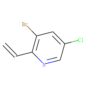 3-broMo-5-chloro-2-vinylpyridine