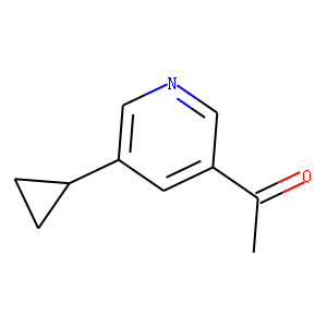 1-(5-cyclopropylpyridin-3-yl)ethanone