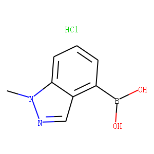 1-Methyl-1H-indazole-4-boronic acid hydrochloride