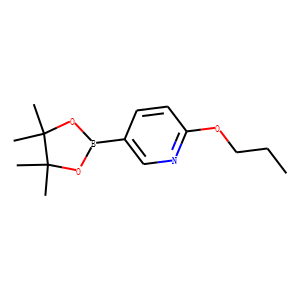 2-propoxy-5-(4,4,5,5-tetramethyl-1,3,2-dioxaborolan-2-yl)pyridine