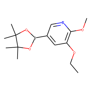 3-ethoxy-2-Methoxy-5-(4,4,5,5-tetraMethyl-1,3,2-dioxaborolan-2-yl)pyridine
