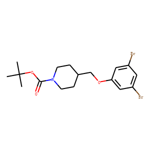 tert-Butyl 4-((3,5-dibromophenoxy)methyl)piperidine-1-carboxylate