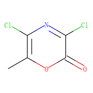 3,5-DICHLORO-6-METHYL-1,4-OXAZIN-2-ONE