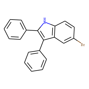5-broMo-2,3-diphenyl-1H-indole
