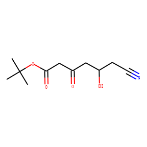 (5R)-6-Cyano-5-hydroxy-3-oxo-hexanoic Acid tert-Butyl Ester