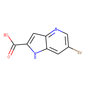 6-BroMo-1H-pyrrolo[3,2-b]pyridine-2-carboxylic acid