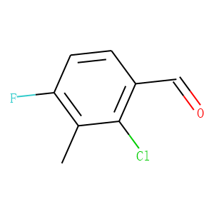 2-chloro-4-fluoro-3-methybenzaldehyde
