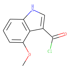 4-Methoxy-1H-indole-3-carbonyl chloride