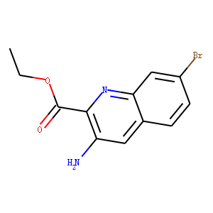 Ethyl 3-amino-7-bromoquinoline-2-carboxylate